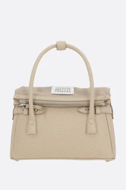 Women MAISON MARGIELA 5AC East West small handbag in grainy leather