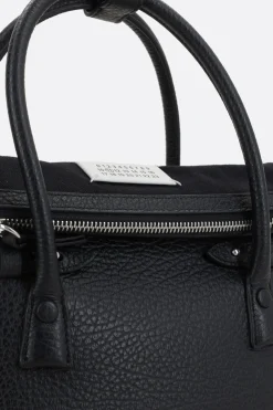 Women MAISON MARGIELA 5AC East West small handbag in grainy leather