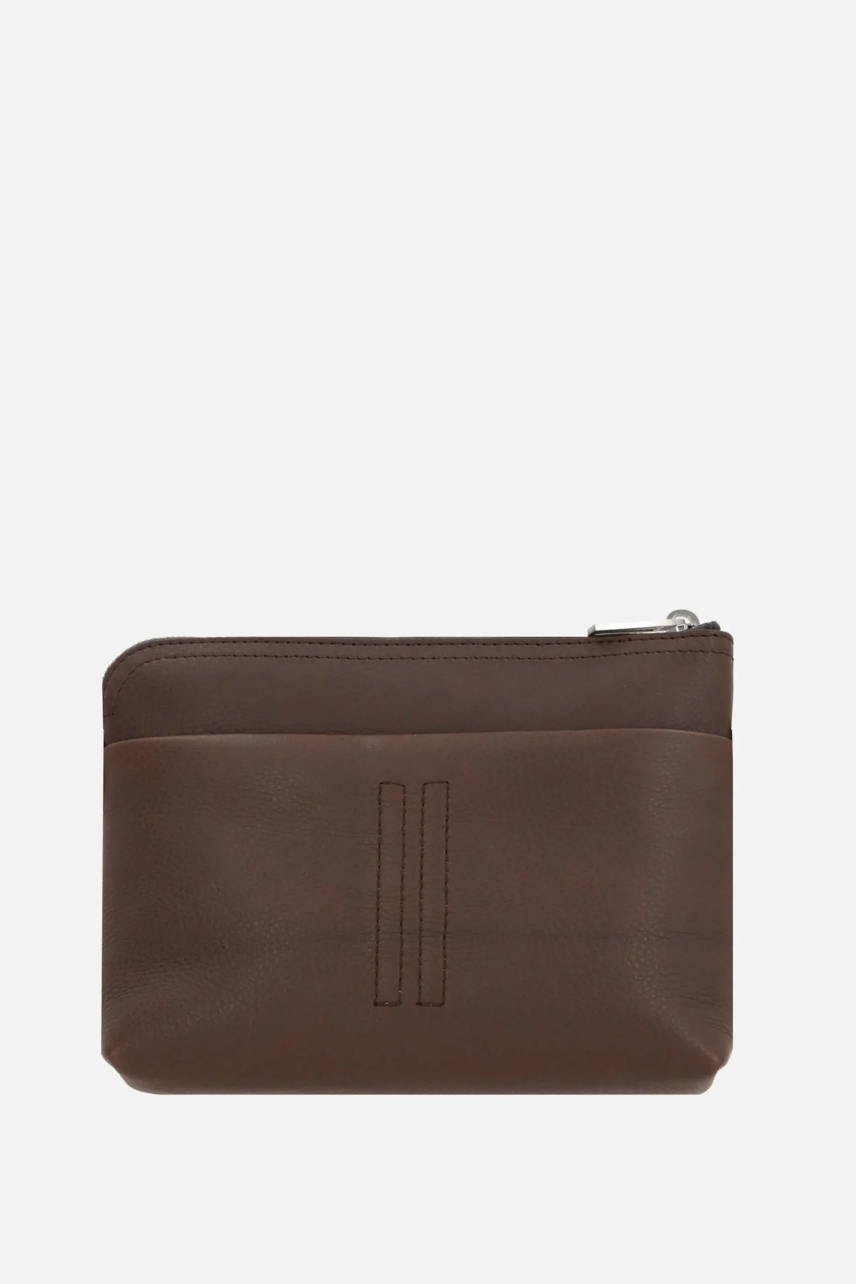 Women RICK OWENS Adri small grainy leather crossbody bag