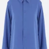 Women META CAMPANIA COLLECTIVE Alton shirt in wool twill