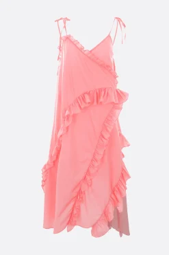 Women CECILIE BAHNSEN Amilia taffetà wrap dress