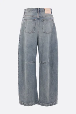 Women LOEWE Anagram barrel jeans in denim