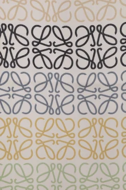 Women LOEWE Anagram Lines wool, silk and cashmere scarf
