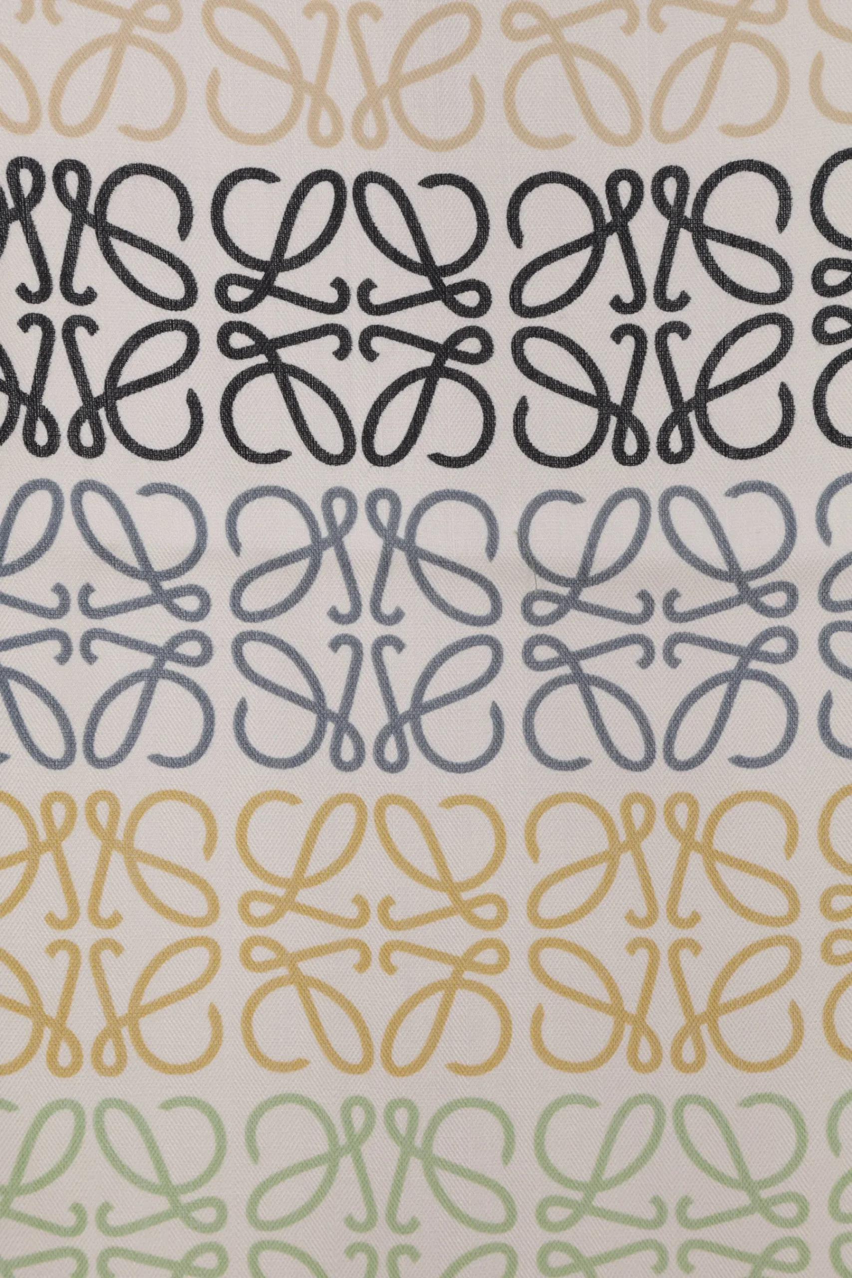 Women LOEWE Anagram Lines wool, silk and cashmere scarf