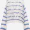 Women LOEWE Anagram mohair blend sweater