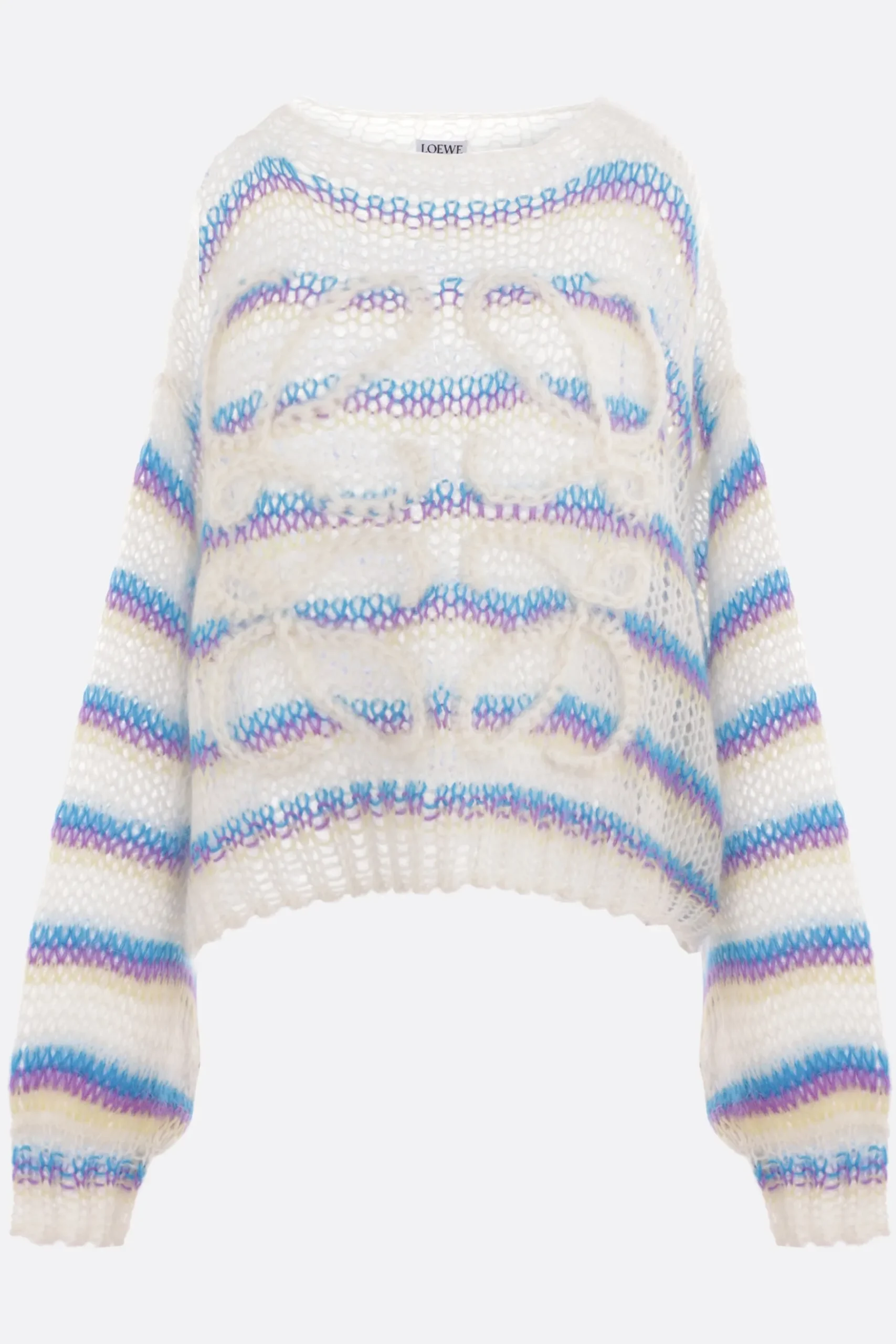 Women LOEWE Anagram mohair blend sweater
