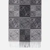 Women LOEWE Anagram scarf in wool and cashmere