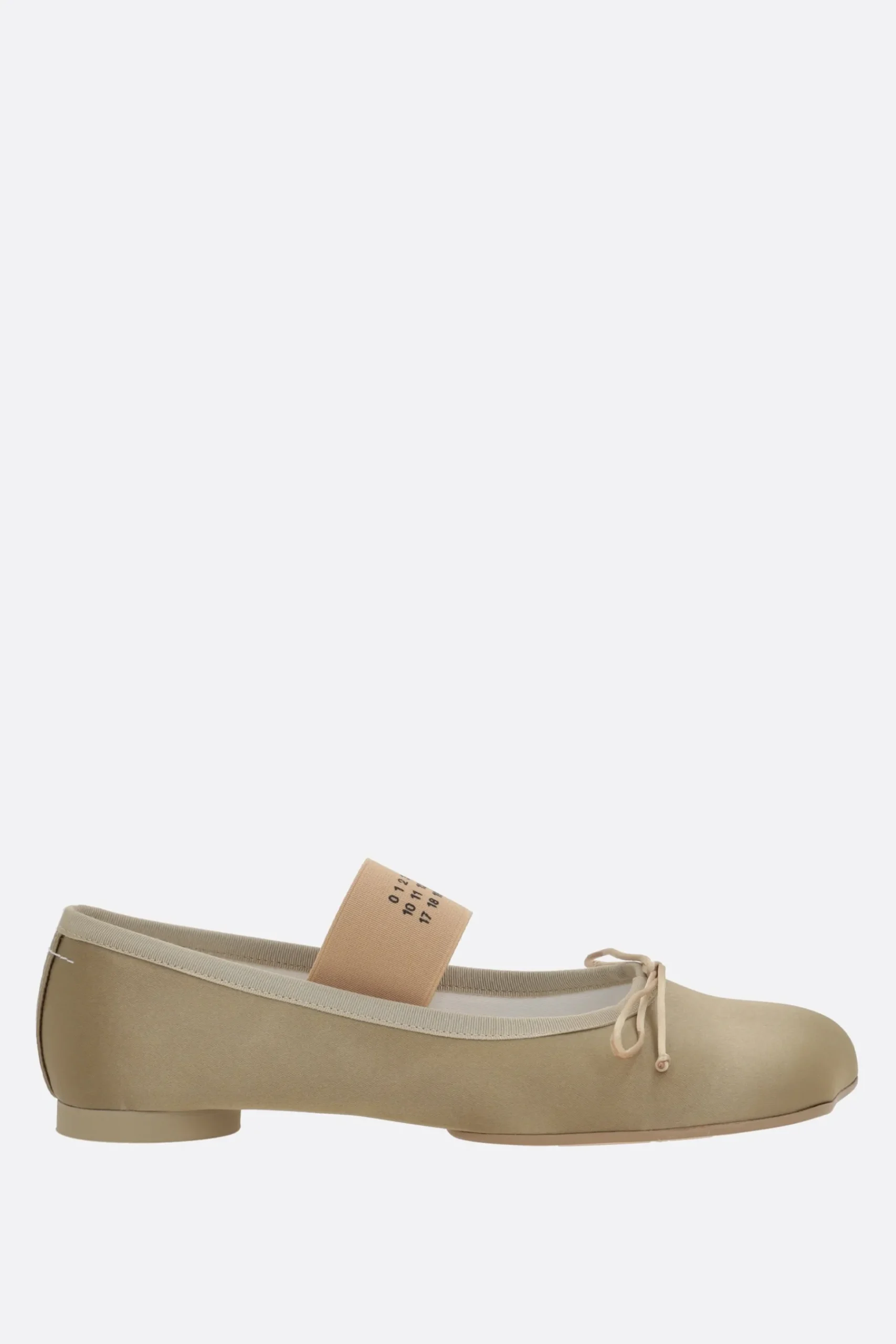Women MM6 Anatomic ballerina in satin