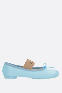 Women MM6 Anatomic ballerina in satin