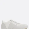 MM6 Anatomic sneakers in smooth leather and suede