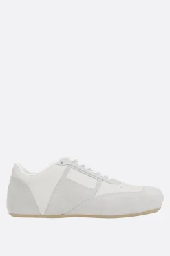 MM6 Anatomic sneakers in smooth leather and suede