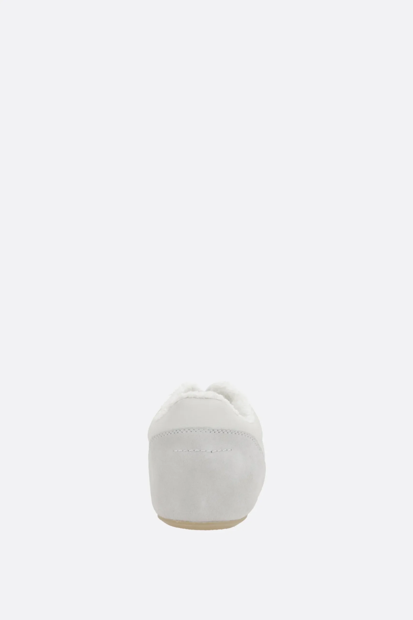 MM6 Anatomic sneakers in smooth leather and suede