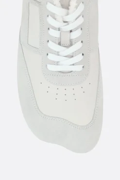 MM6 Anatomic sneakers in smooth leather and suede