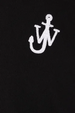 JW ANDERSON Anchor logo embroidered cotton t-shirt