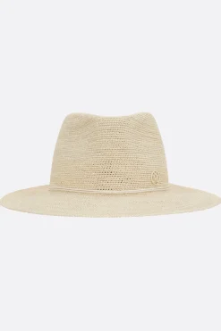 Women MAISON MICHEL André fedora hat in brise