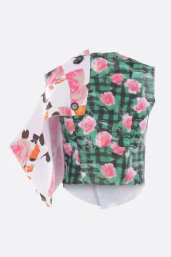 Women ZOMER Antony sleeveless top in printed neoprene