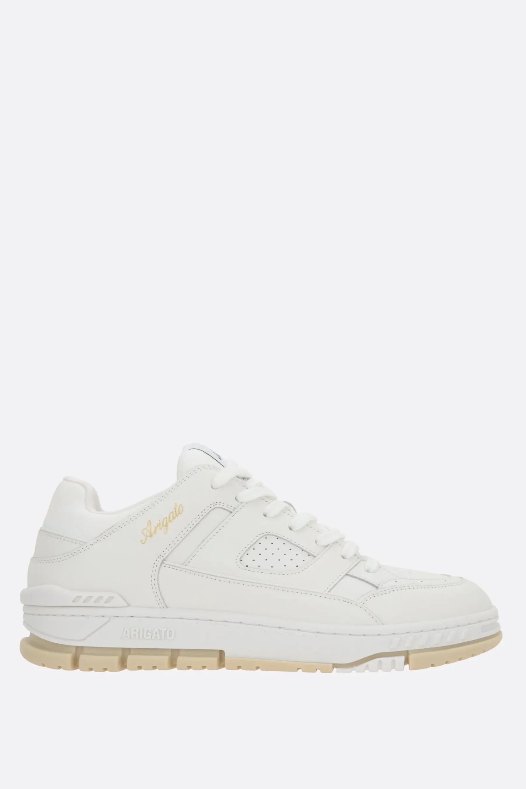 AXEL ARIGATO Area Lo smooth leather and nylon sneakers