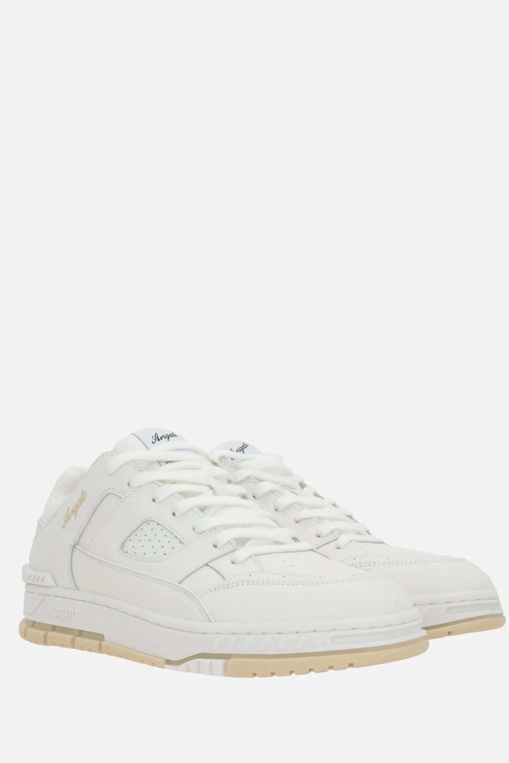 AXEL ARIGATO Area Lo smooth leather and nylon sneakers