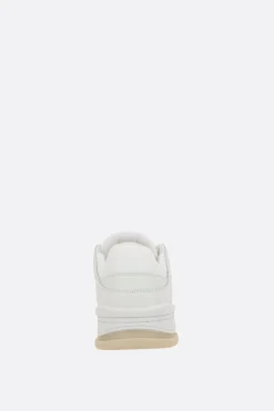 AXEL ARIGATO Area Lo smooth leather and nylon sneakers