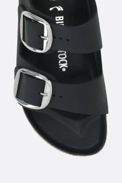 Women BIRKENSTOCK Arizona Big Buckle flat sandals in oiled leather (Narrow Fit)