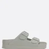Women BIRKENSTOCK Arizona PAP Flex platform sandals in smooth leather (Narrow Fit)