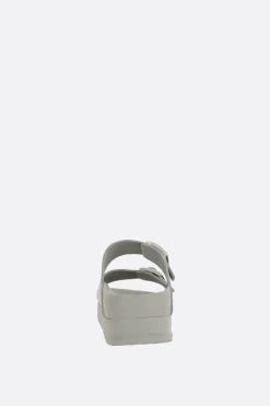 Women BIRKENSTOCK Arizona PAP Flex platform sandals in smooth leather (Narrow Fit)