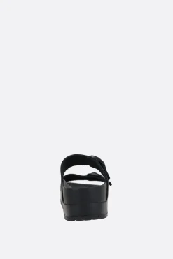 Women BIRKENSTOCK Arizona PAP Flex smooth leather platform sandals (Narrow Fit)