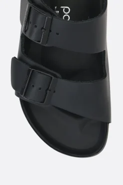 Women BIRKENSTOCK Arizona PAP Flex smooth leather platform sandals (Narrow Fit)