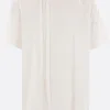 YOHJI YAMAMOTO asymmetric t-shirt in cotton