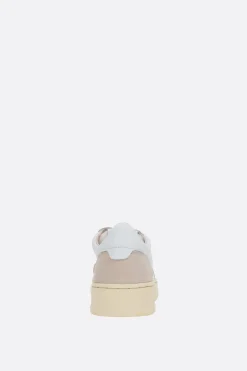 Women AUTRY Medalist smooth leather and suede sneakers
