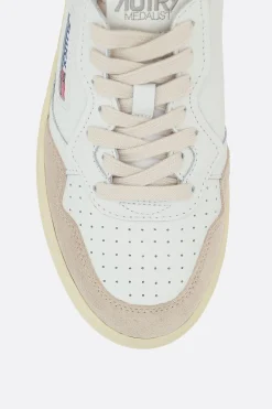 AUTRY Medalist sneakers in smooth leather and suede
