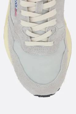 Women AUTRY Reelwind sneakers in nylon and suede