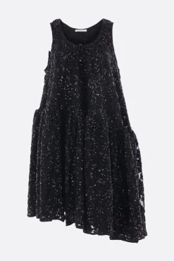 Women CECILIE BAHNSEN Azelia sleeveless dress in sequinned tulle