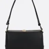 Women PLAN C Baguette shoulder bag in smooth leather