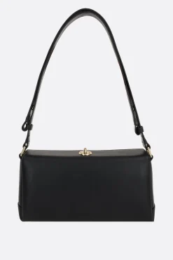 Women PLAN C Baguette shoulder bag in smooth leather