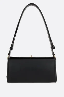 Women PLAN C Baguette shoulder bag in smooth leather