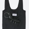 Women MELITTA BAUMEISTER Banana tote bag in vinyl and nylon