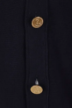 THOM BROWNE 4bar cotton cardigan
