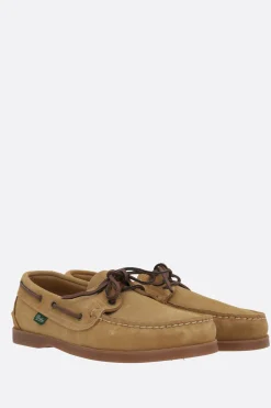 PARABOOT Barth boat shoes in suede