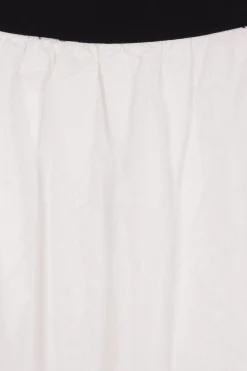 Women MARIA CALDERARA Bell long skirt in crinkled taffetà
