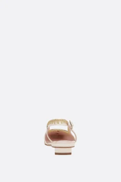 Women ROGER VIVIER Belle Vivier slingbacks in canvas