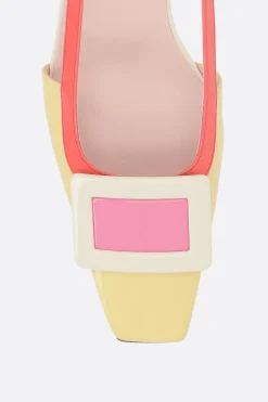 Women ROGER VIVIER Belle Vivier slingbacks in patent leather