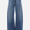 Women ACNE STUDIOS belted denim jeans