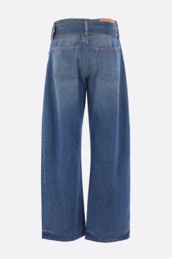 Women ACNE STUDIOS belted denim jeans