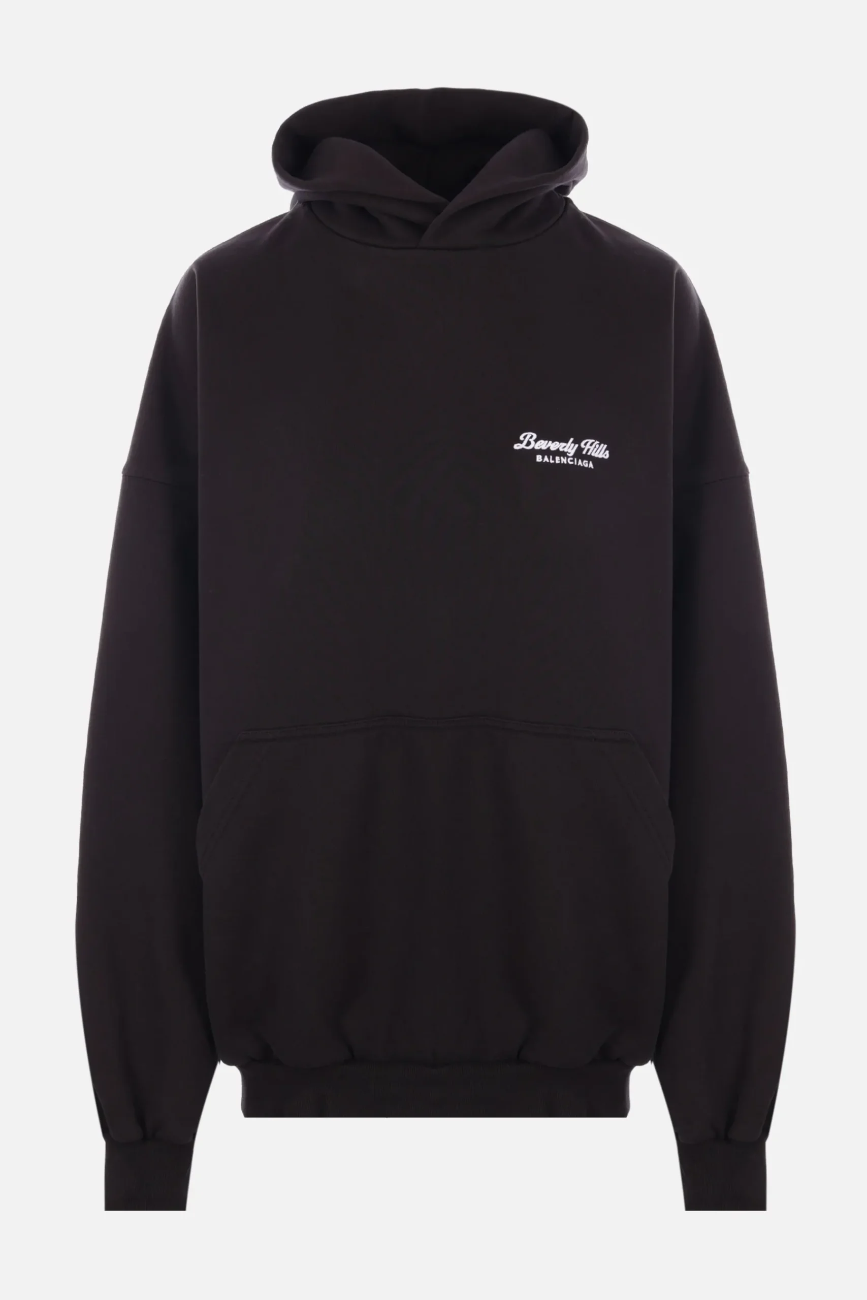 Women BALENCIAGA Beverly Hills oversized jersey hoodie
