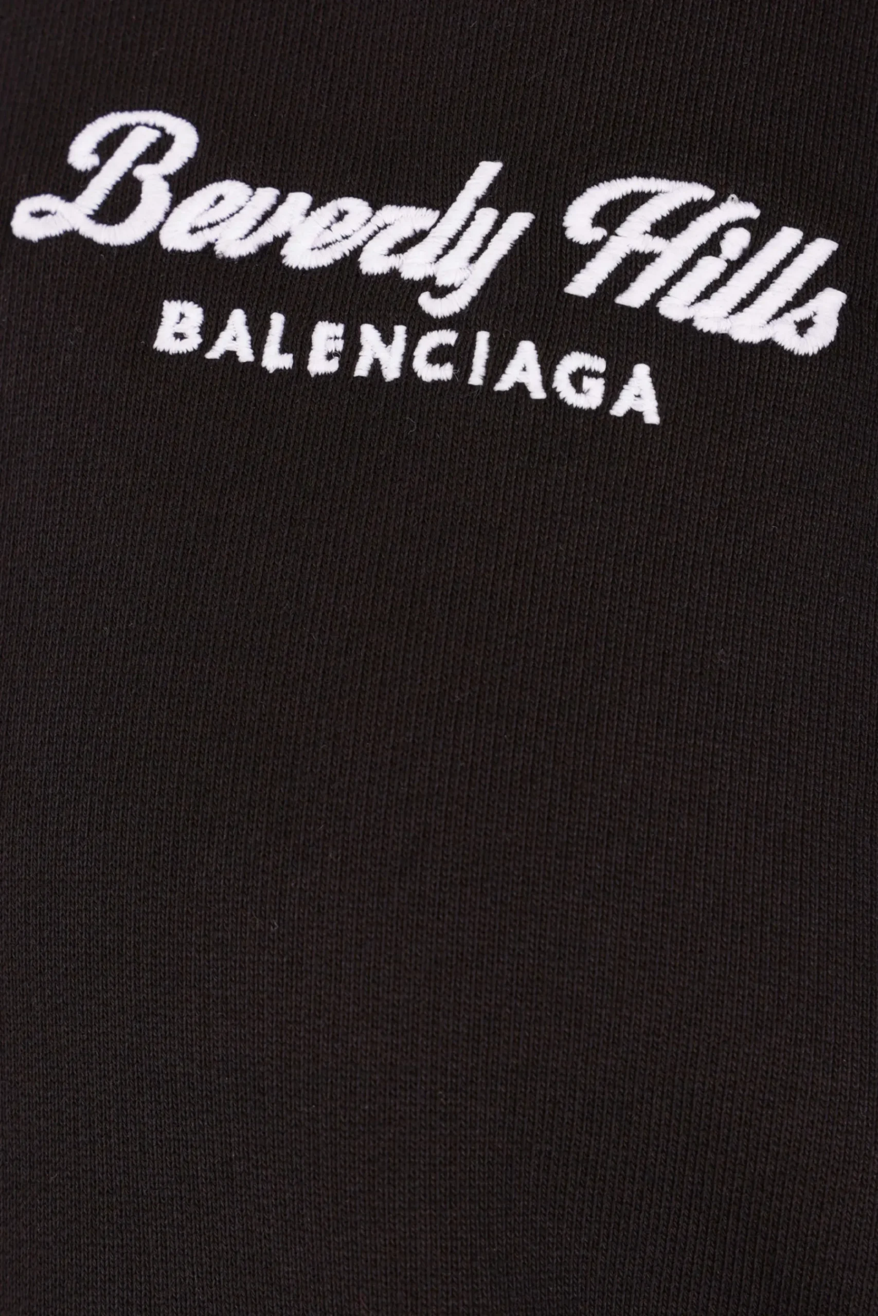 Women BALENCIAGA Beverly Hills oversized jersey hoodie