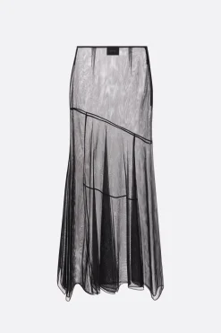 Women SIMONE ROCHA Bias Cut tulle midi skirt