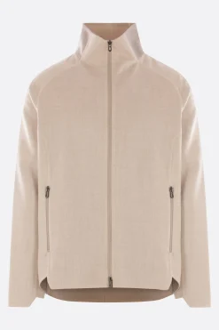 SEASE Biker Double full-zip jacket in wool