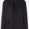 DRIES VAN NOTEN Bilbo single-breasted jacket in twill