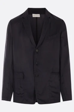 DRIES VAN NOTEN Bilbo single-breasted jacket in twill